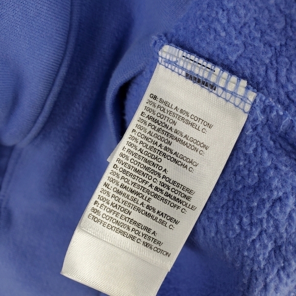 The North Face Blue Sweatshirt Hoodie Small - Picture 4 of 5